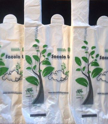 Sacola Legal Alça Camiseta 45×60 Biodegradável 1.000 Unidade