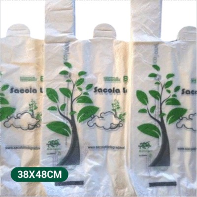 Sacola Legal Alça Camiseta 38X48