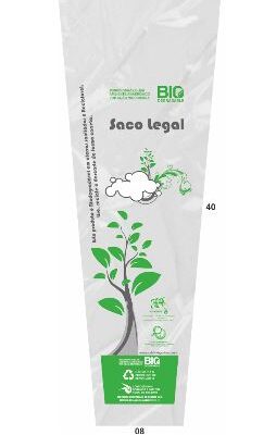 Embalagem Cônica Biodegradável para Temperos Longos | 15x08x40 | 1.000 Unidades