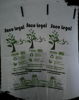 Saco Legal 7×24 para Gelinho Gourmet, Sacolé, Talheres Biodegradável 500 Unidades
